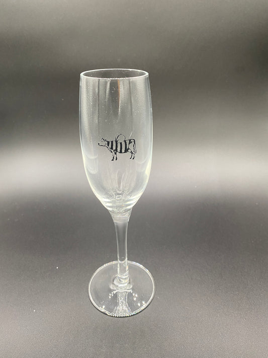 Cowbee Champagne Glass