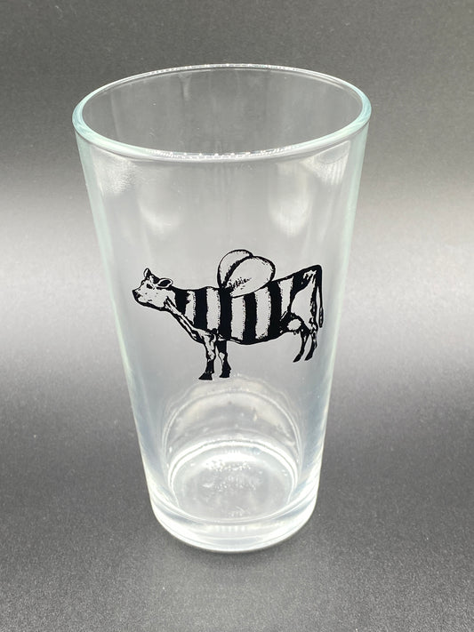 Cowbee Pint Glass